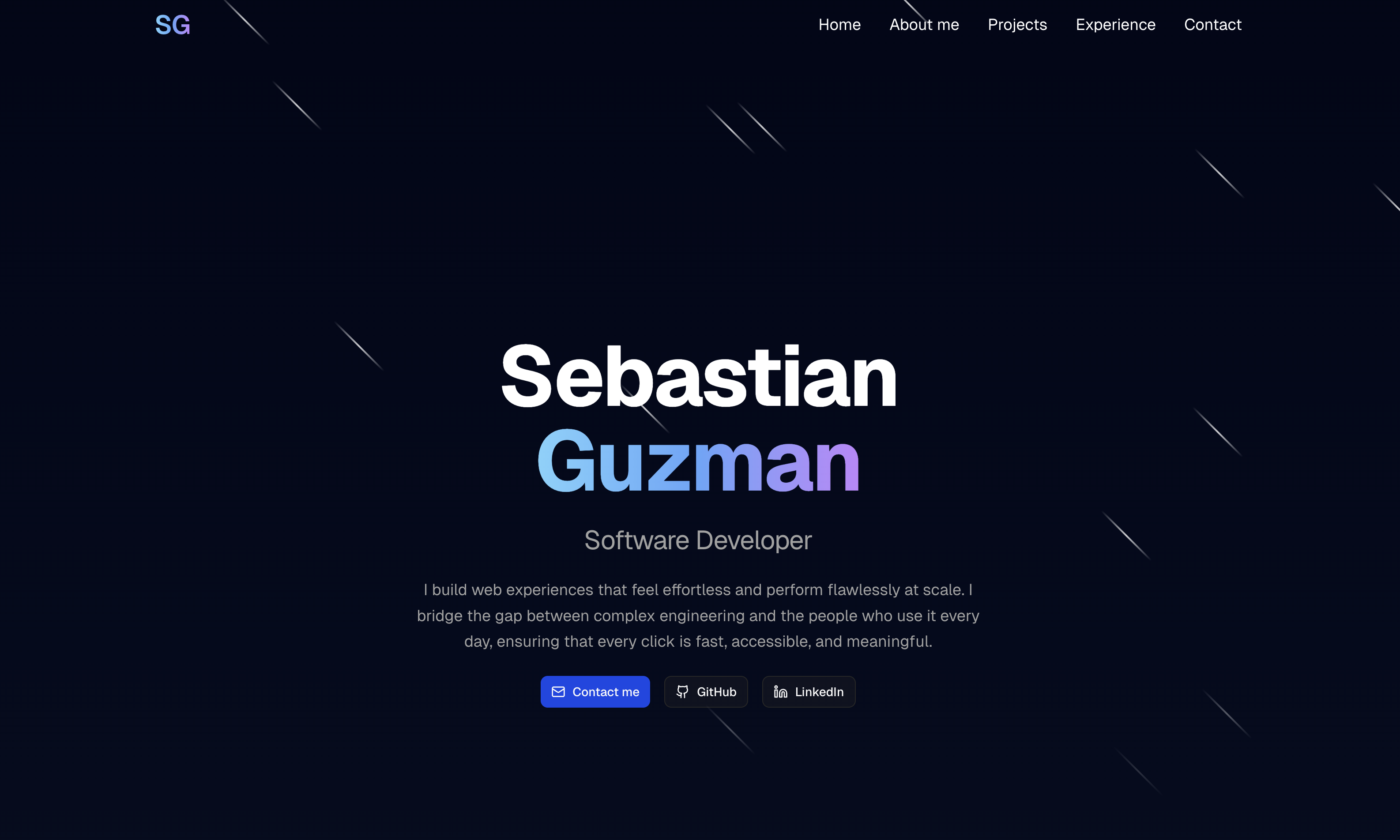 Software Developer | Sebastian Guzman